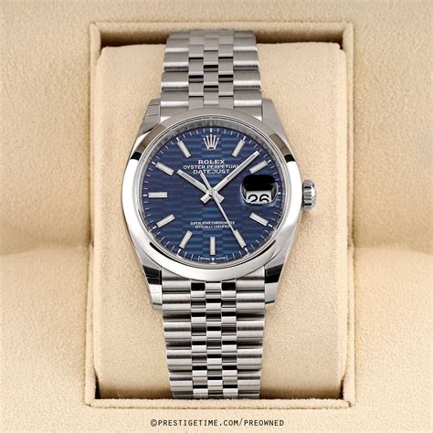 pre owned rolex datejust 36